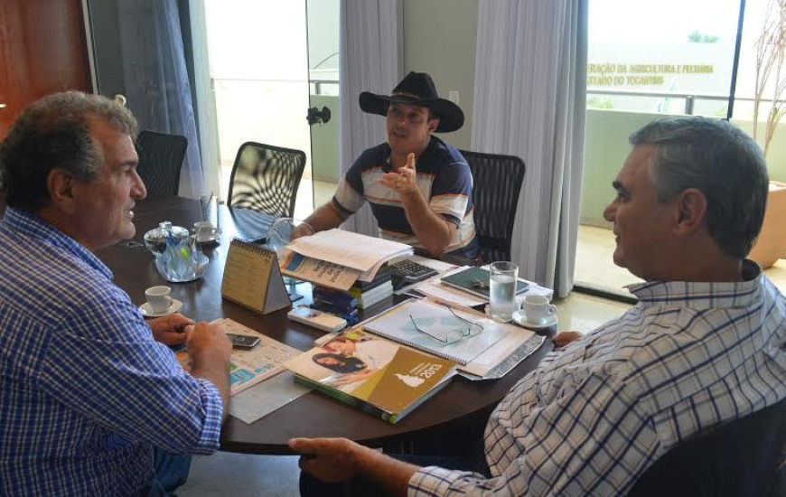 Presidente da Faet/Senar recebeu Sergio Giatti