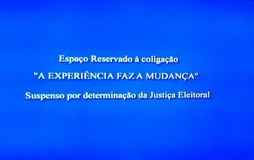 Programa suspenso na TV