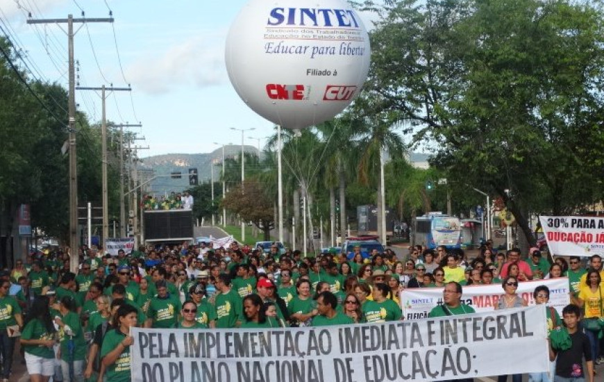 Servidores rejeitaram proposta do Governo Estadual