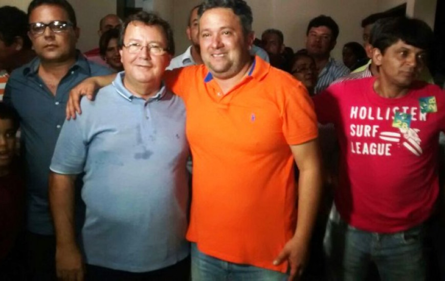 Vilmar e prefeito Wagner da Gráfica