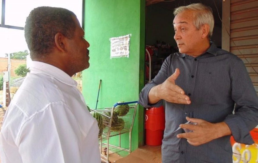 Vereador ouve os moradores do setor