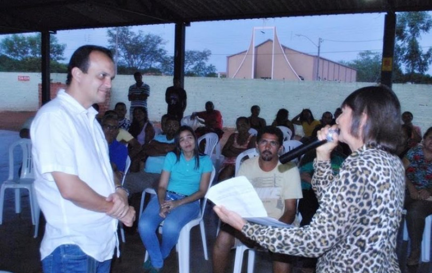 Joaquim Maia conduz evento em Porto Nacional