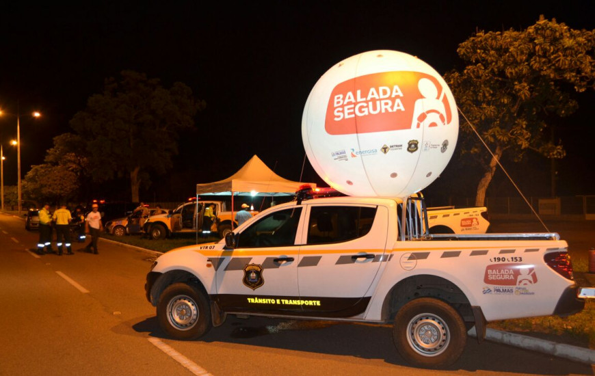 Operação de fiscalização em Palmas aborda mais de 300 no fim de semana