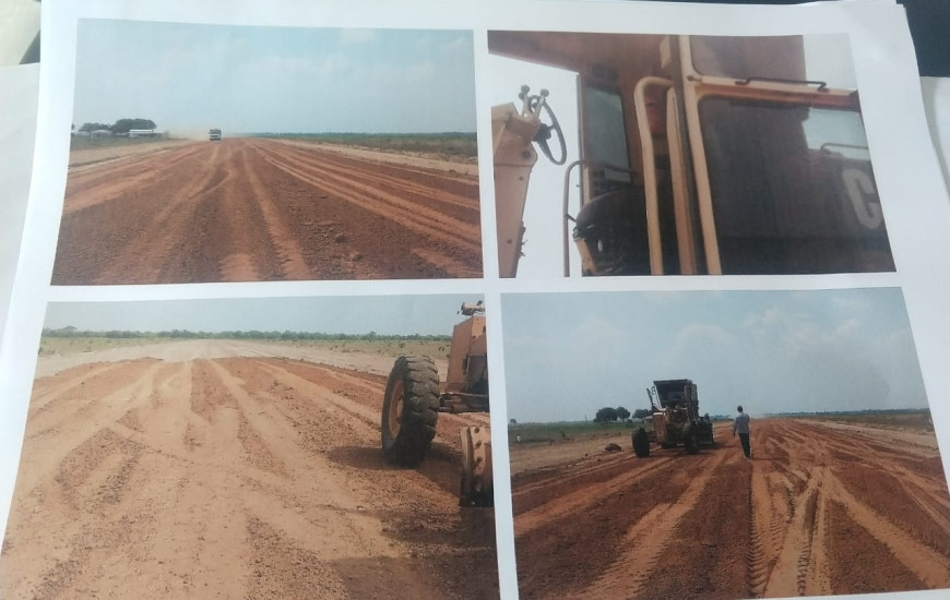 Imagens feitas pela polícia