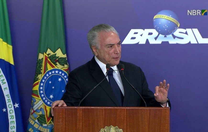 Temer disse que seu governo está avançando muito na área da saúde