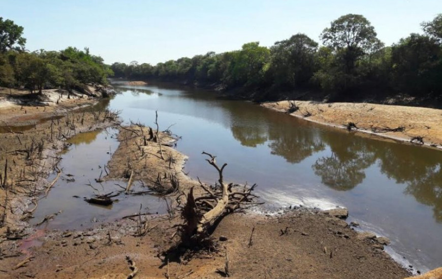 Rios do TO estão secando durante longa estiagem