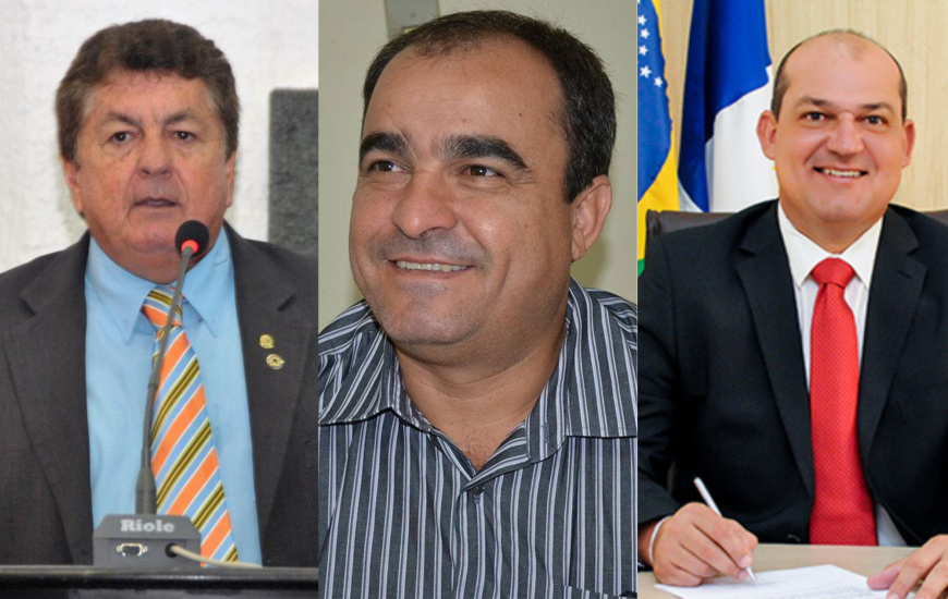 Da Esq/Dir: Stalin Bucar, Adenieux Rosa e Saulo Milhomem