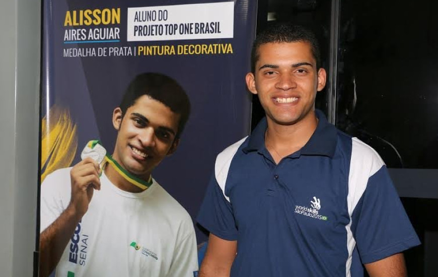 Alisson Aguiar representa o TO e o Brasil