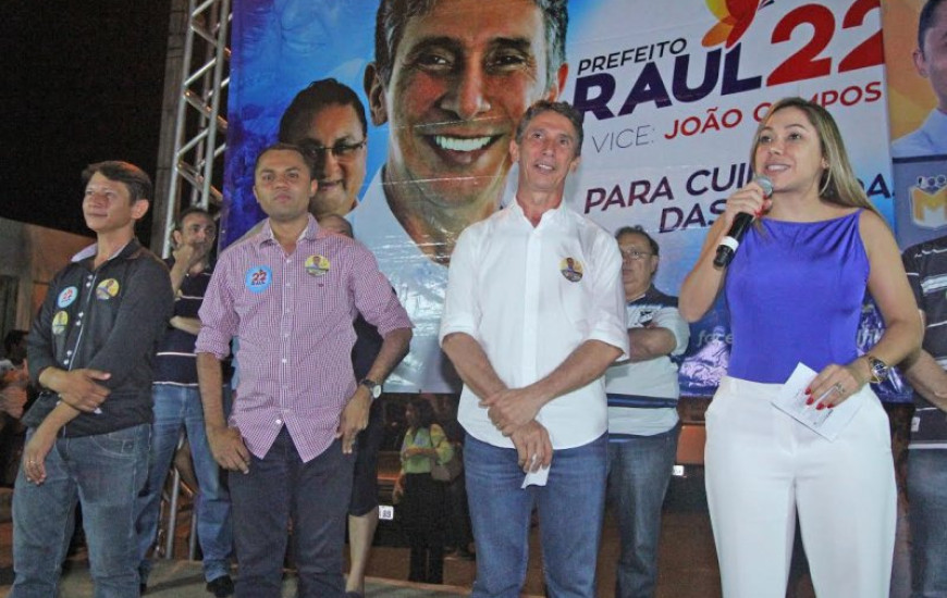 Luana defende Raul Filho em reunião