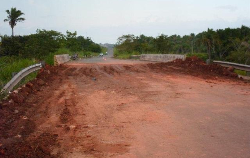 Trecho da ponte foi recuperado
