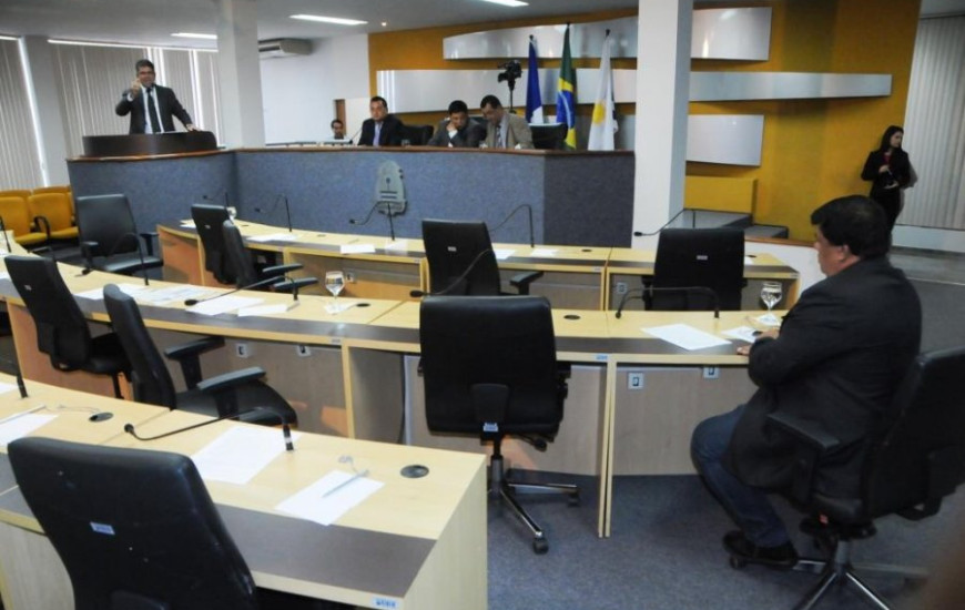 Sessão desta quinta na Câmara de Palmas