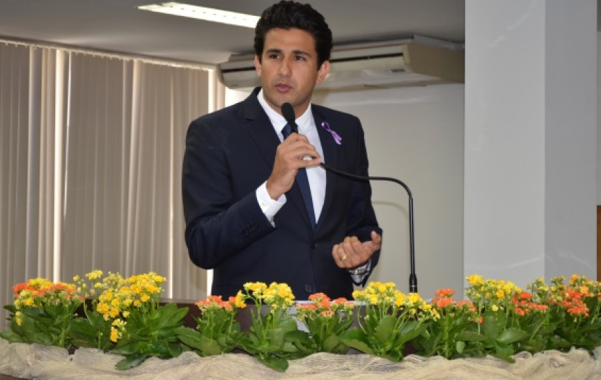 Sessão Solene foi solicitada por Andrino