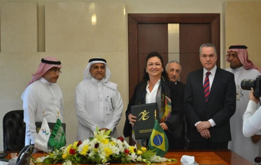 Kátia Abreu na Arábia Saudita
