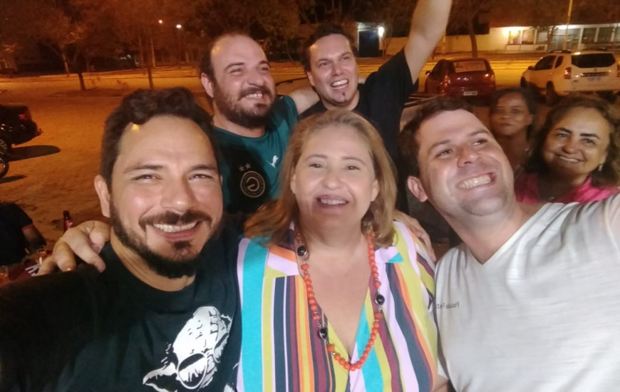 Candidata realizou caminhadas em Taquaralto e Taquari nesta quarta-feira, 3