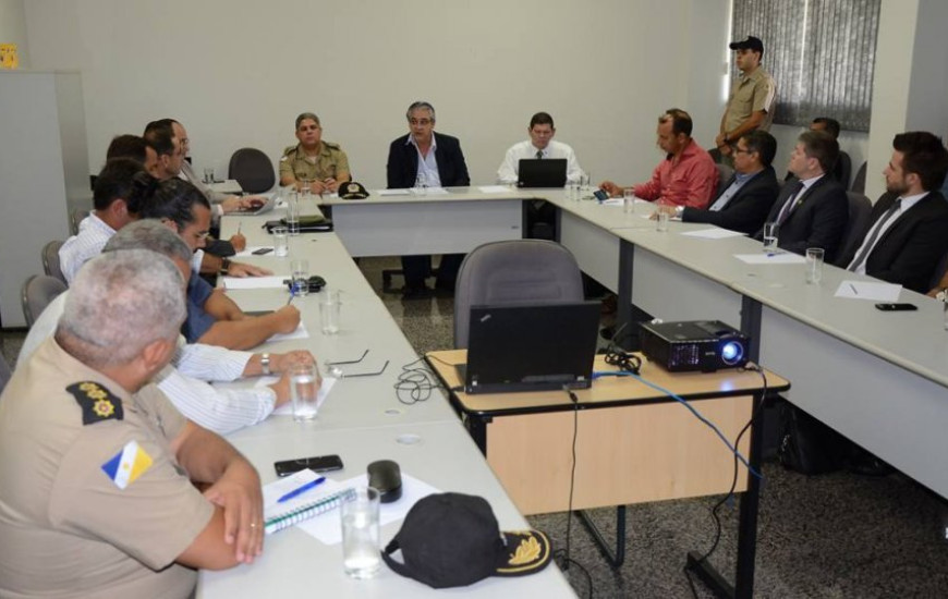 Reunião discute segurança no Tocantins