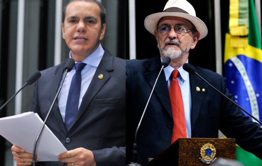Senadores Ataídes Oliveira e Donizeti Nogueira
