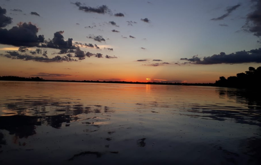 Por do Sol no Parque do Cantão.