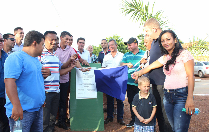 Deputado Toinho participa de inauguração de obras
