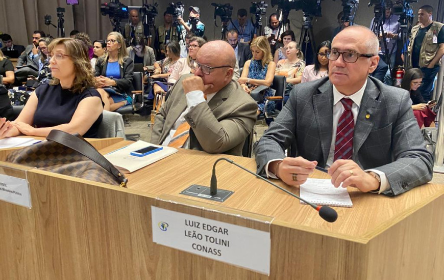 Edgar Tollini representou o estado