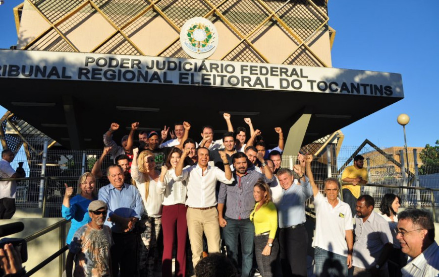 Coligação Reage Tocantins registra candidatura