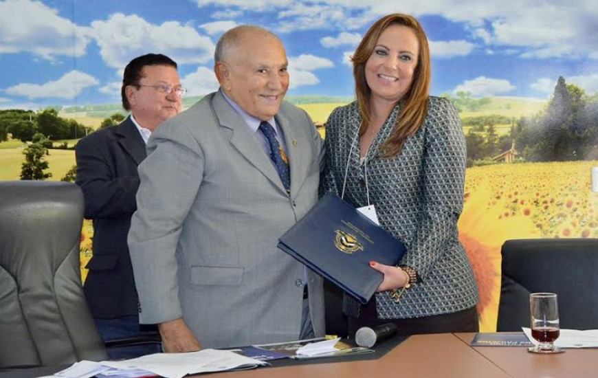 Governador e Ângela Prudente