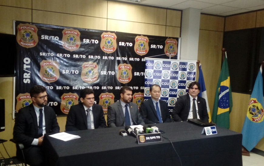 PF realiza coletiva à imprensa nesta segunda