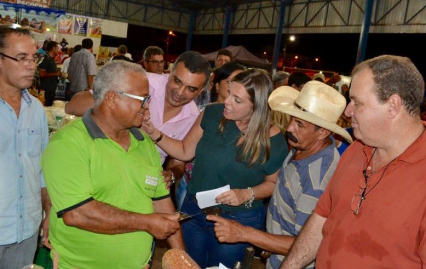 Vice-governadora e pré-candidata Cláudia Lelis