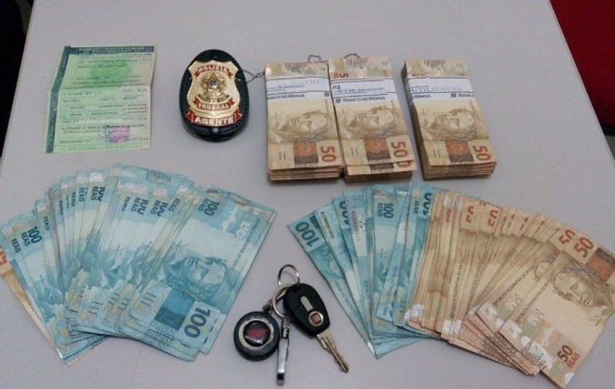 Dinheiro apreendido em Riachinho