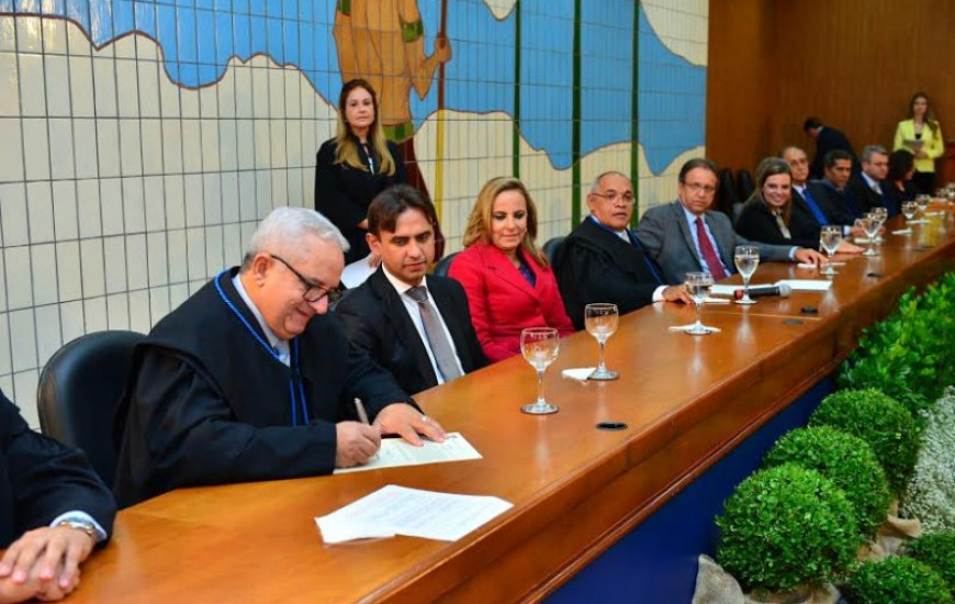 Solenidade de posse da nova diretoria do TCE