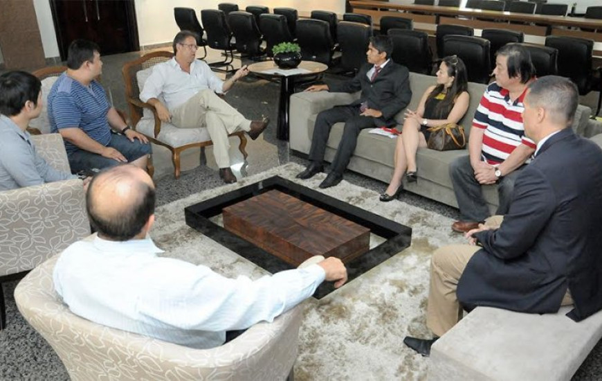 Governador recebeu empresários chineses