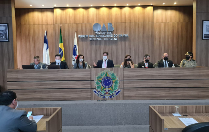 Reunião do conselho, realizada nesta sexta-feira, 04.