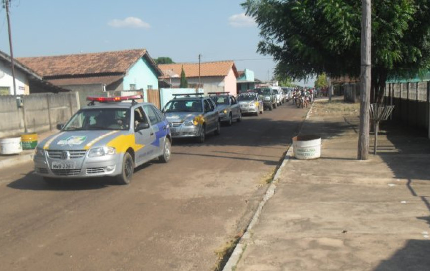 Emoção marcou sepultamento