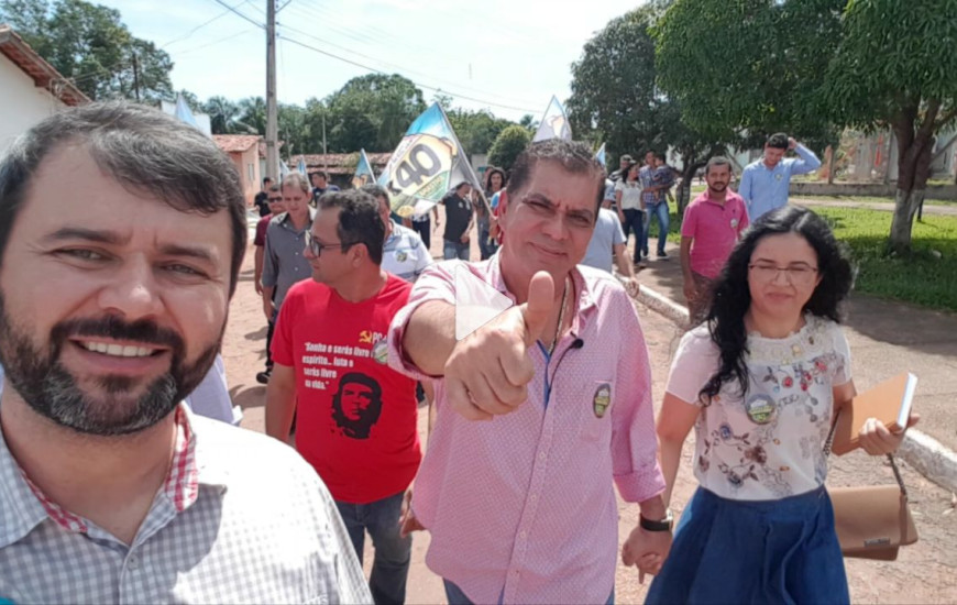 Amastha percorre pequenas cidades do TO com sua caravana