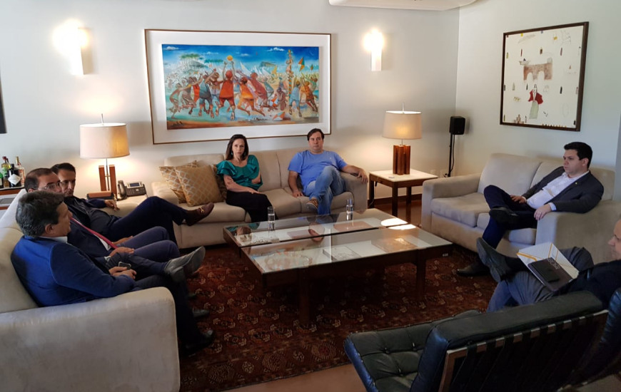 Parlamentares do Tocantins levam apoio à reeleição de Maia