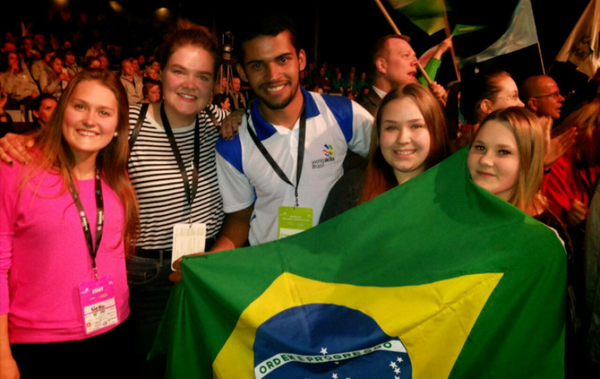 Alisson Aires de Aguiar é aluno do Senai em Palmas