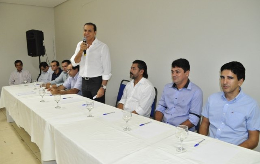 Presidente recebe parlamentares no PROS