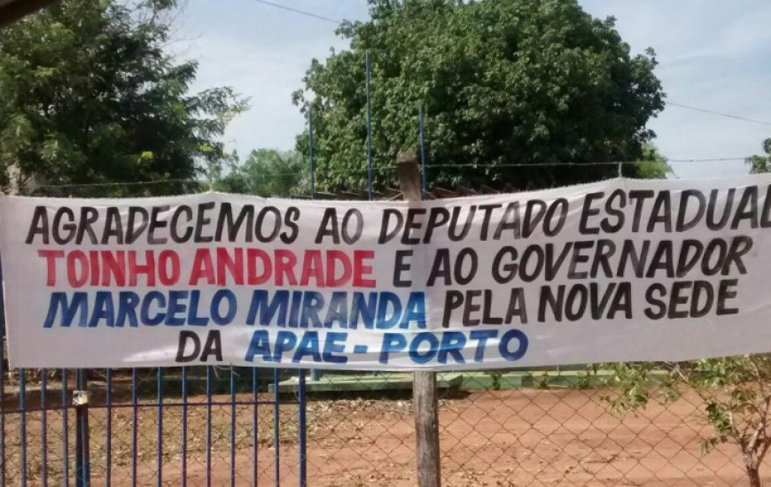 Apae manifesta agradecimento a deputado