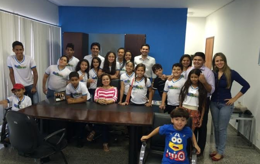 Vereadores mirins conheceram a Câmara de Palmas