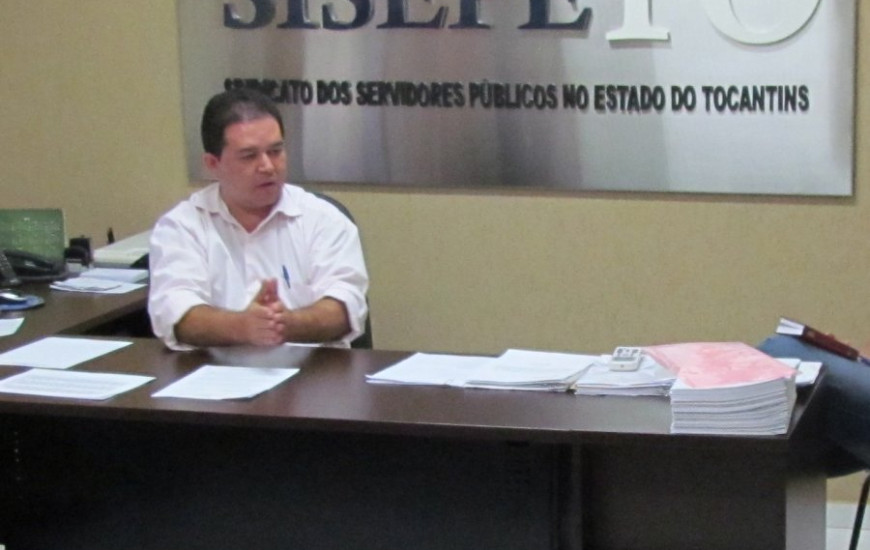 Cleiton Pinheiro, presidente do Sisepe