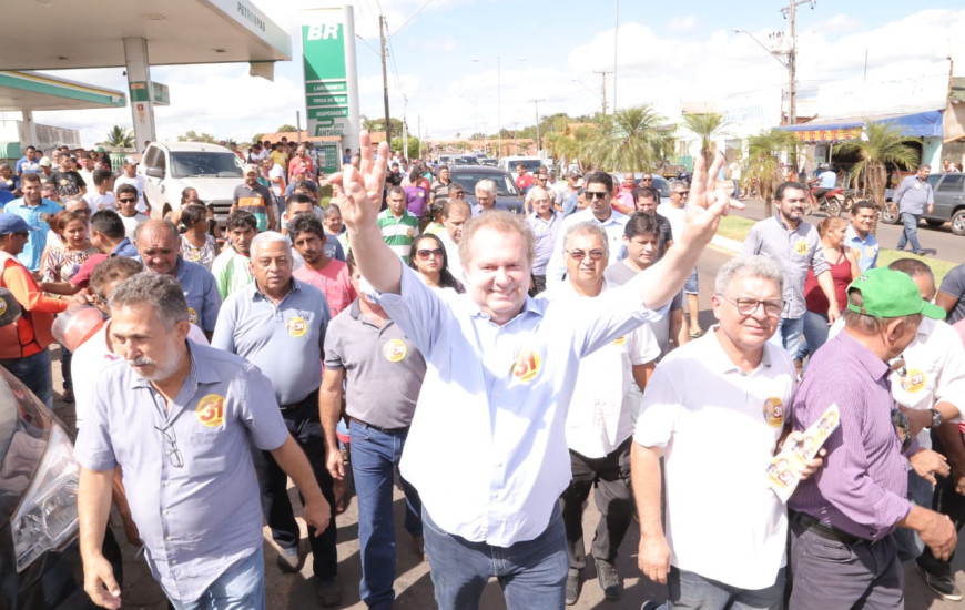 Candidato do PHS finalizou visitas de campanha no Bico do Papagaio
