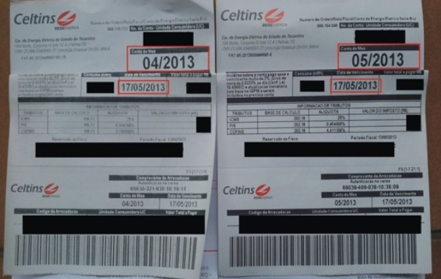 Conta de luz fiz mais cara no Tocantins