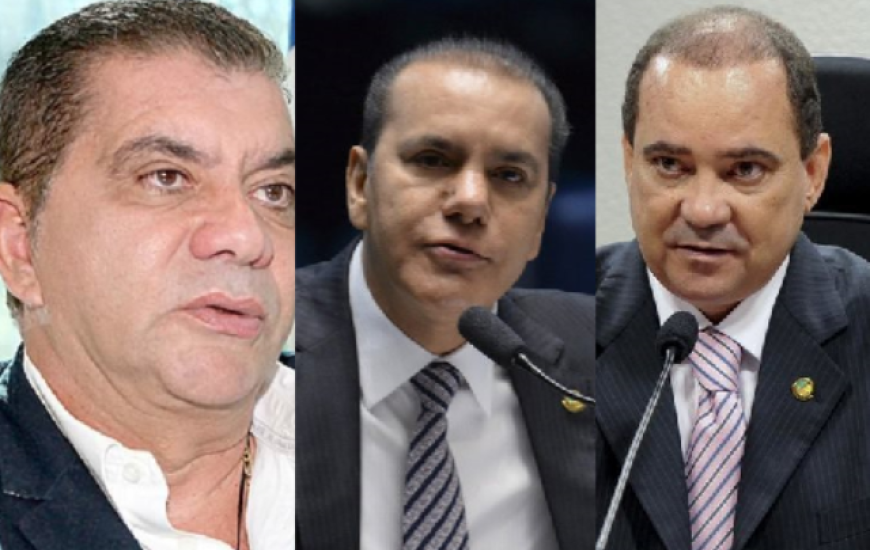 Amastha, Ataídes e Vicentinho estão reunidos nesta manhã