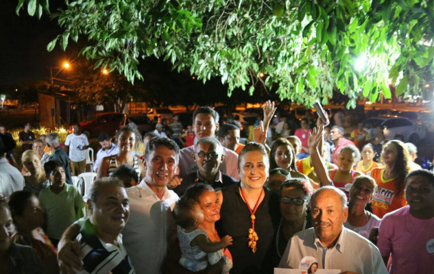 Kátia em reunião na Capital neste feriado