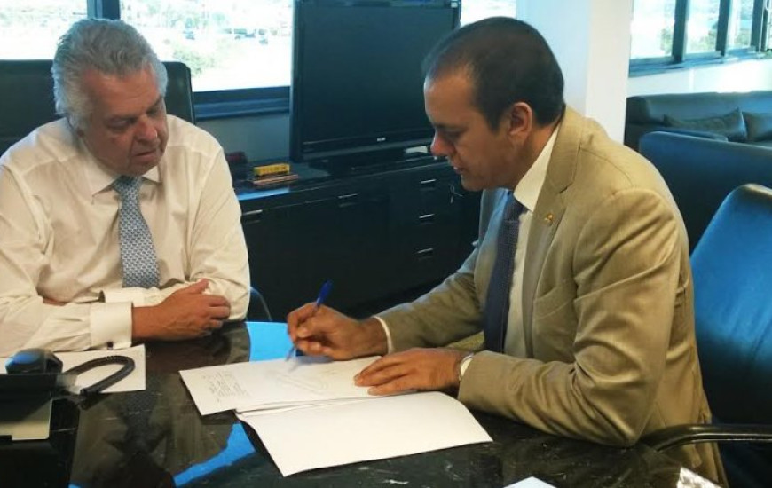 Diretor da ANTT e senador Ataídes Oliveira