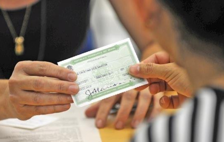 Eleitores deverão comparecer aos cartórios a partir de 2 de março
