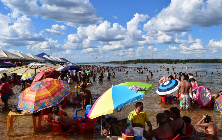 Temporada de Praias no Tocantins já começou