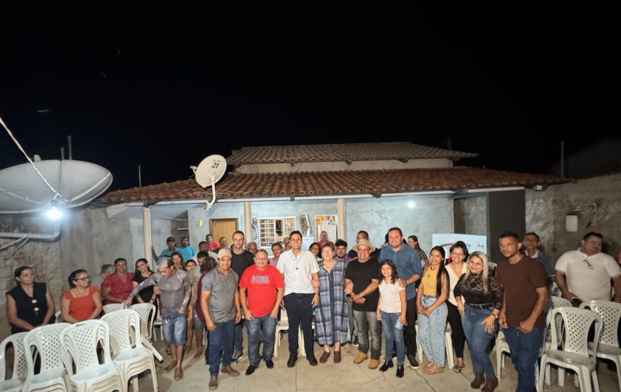 Em Guaraí, Iratã Abreu ouviu lideranças e a comunidade para discutir caminhos