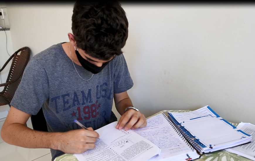 Samir Vieira já planejou a volta das atividades escolares.