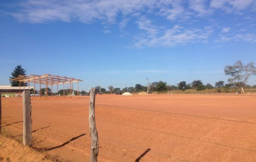 Local que seria o canteiro de obras do HRG