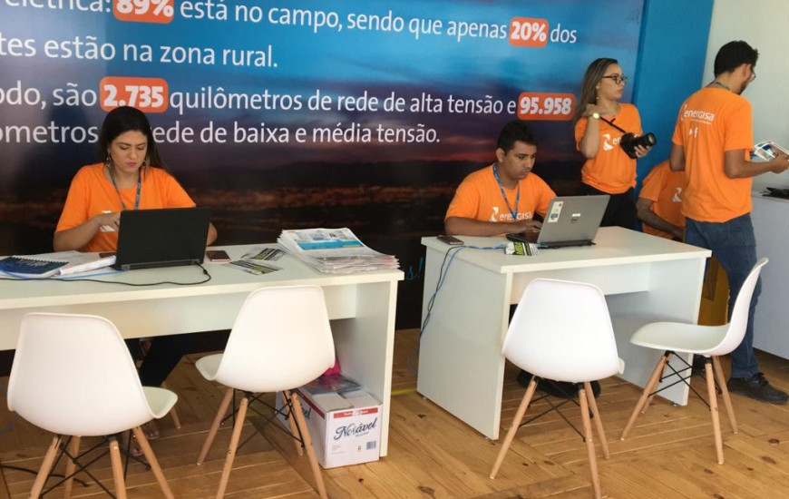 Atendimento na Agrotins 